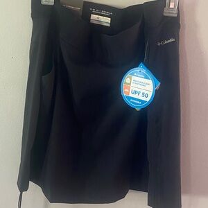 Columbia Black Omni-Shield Skort with UPF 50